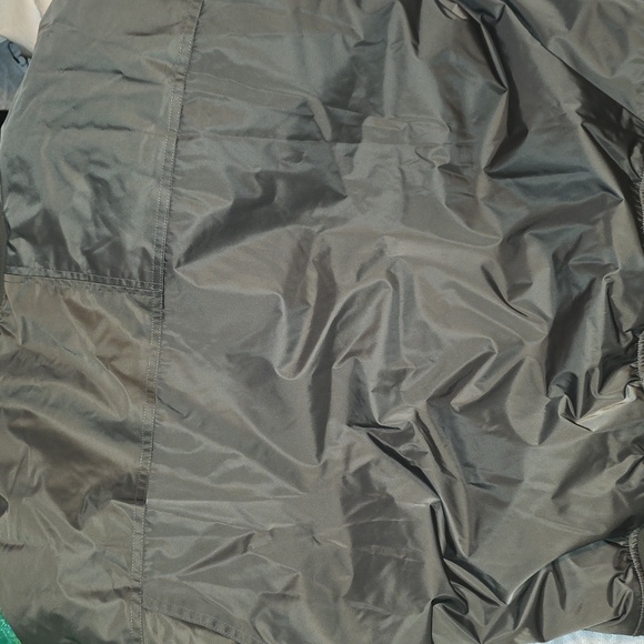 Athleta Sateen Forest Green Bomber Jacket Size L - Picture 6 of 6